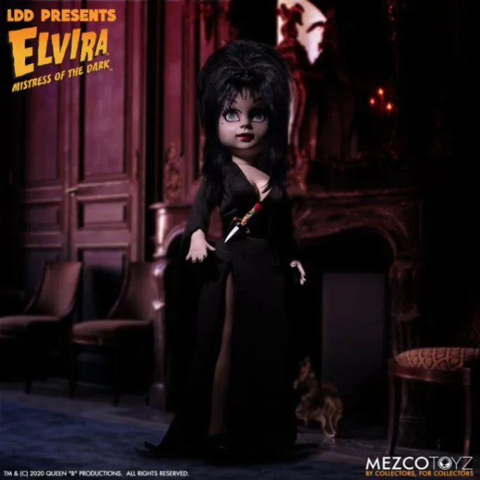 Mezco Elvira Deluxe Horror Cult Icon Doll