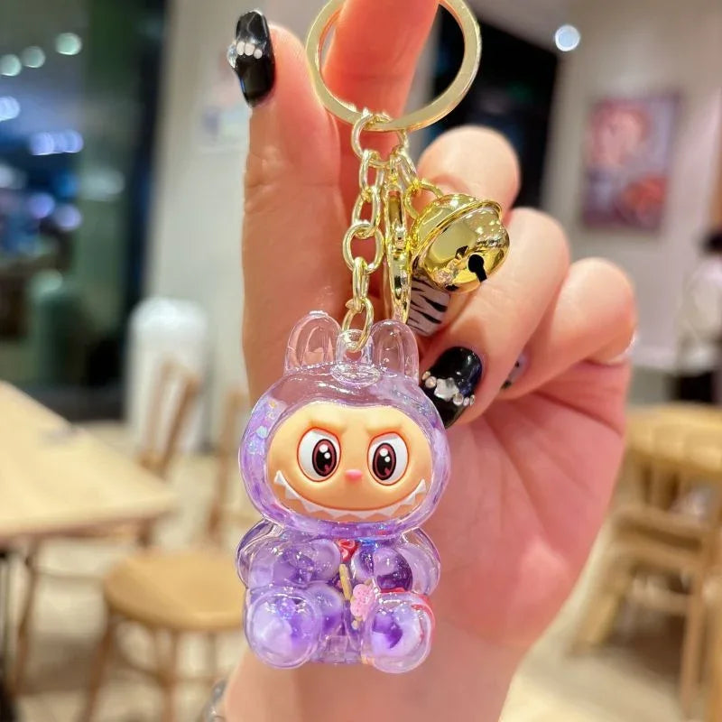 Labubu Liquid Flow Luxe Keychain