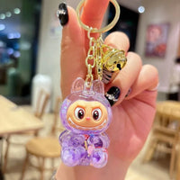 Labubu Liquid Flow Luxe Keychain