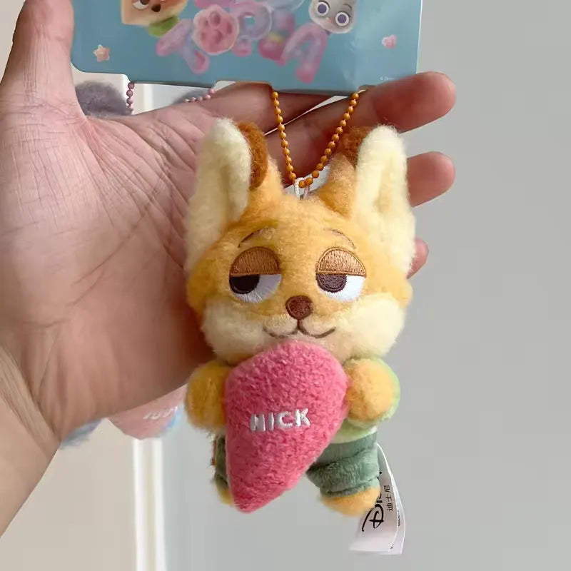 Nick & Judy Perfect Pair Plush Keychain