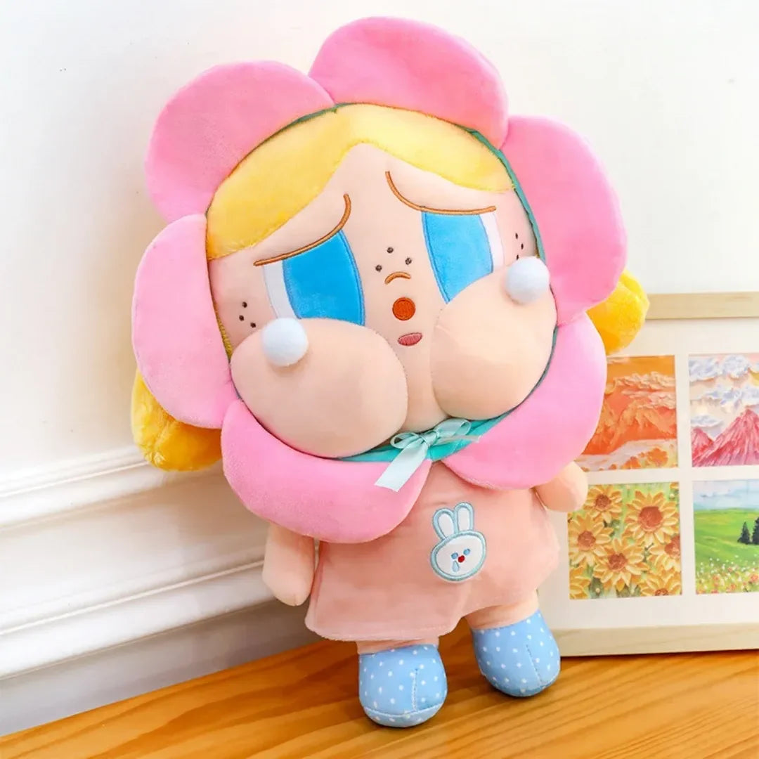 Crying Baby Sunflower Quirky Plush