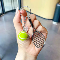 Grand Slam Elite Racket Keychain
