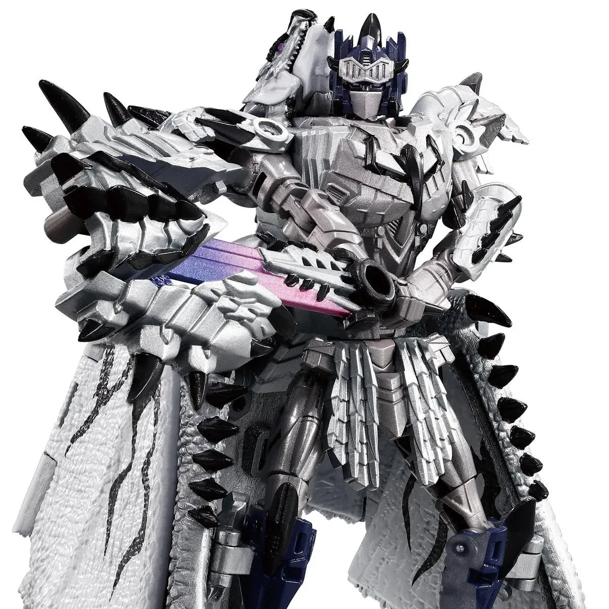 Transformers Synergenex Silver Wyvern Rathalos Dragon Figure
