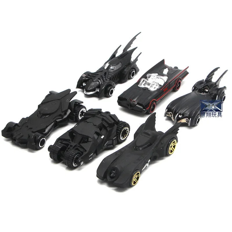 Batman Shadow Strike Hot Wheelz Cars (Set of 6)