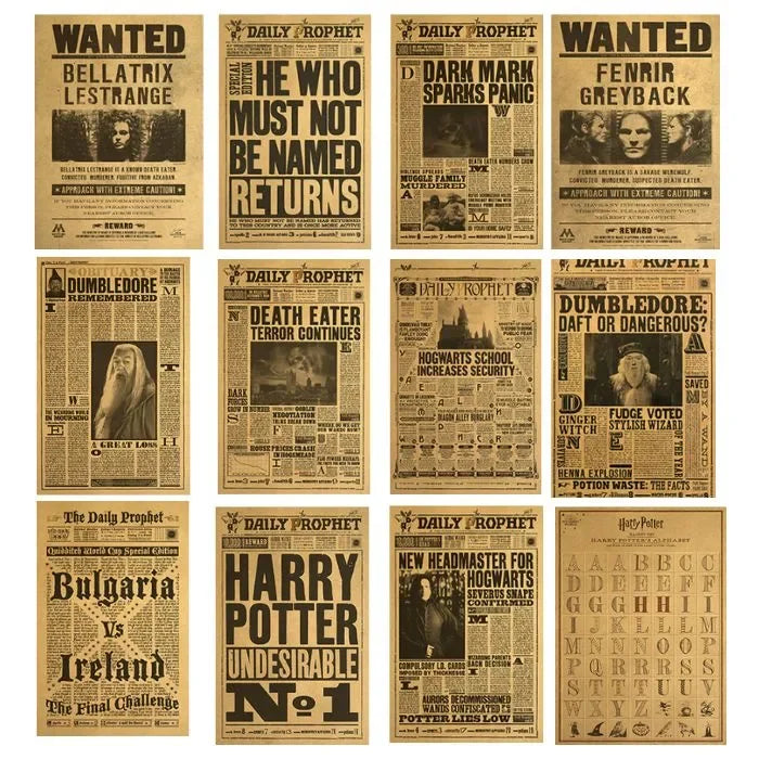 HP Daily Prophet Wall Poster