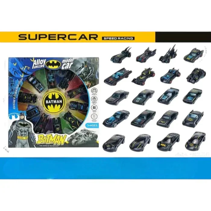 Batman Alloy Model Die-cast Cars (Set of 10)