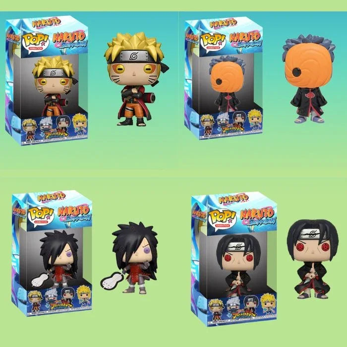 POP Style Naruto Figurines