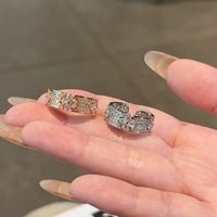 Diamond Canopy Starry Four-Leaf Clover Ring