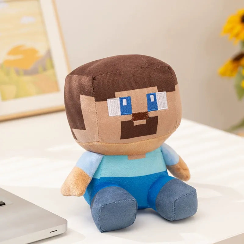 MineKraft Overworld Pals Plush Keychain