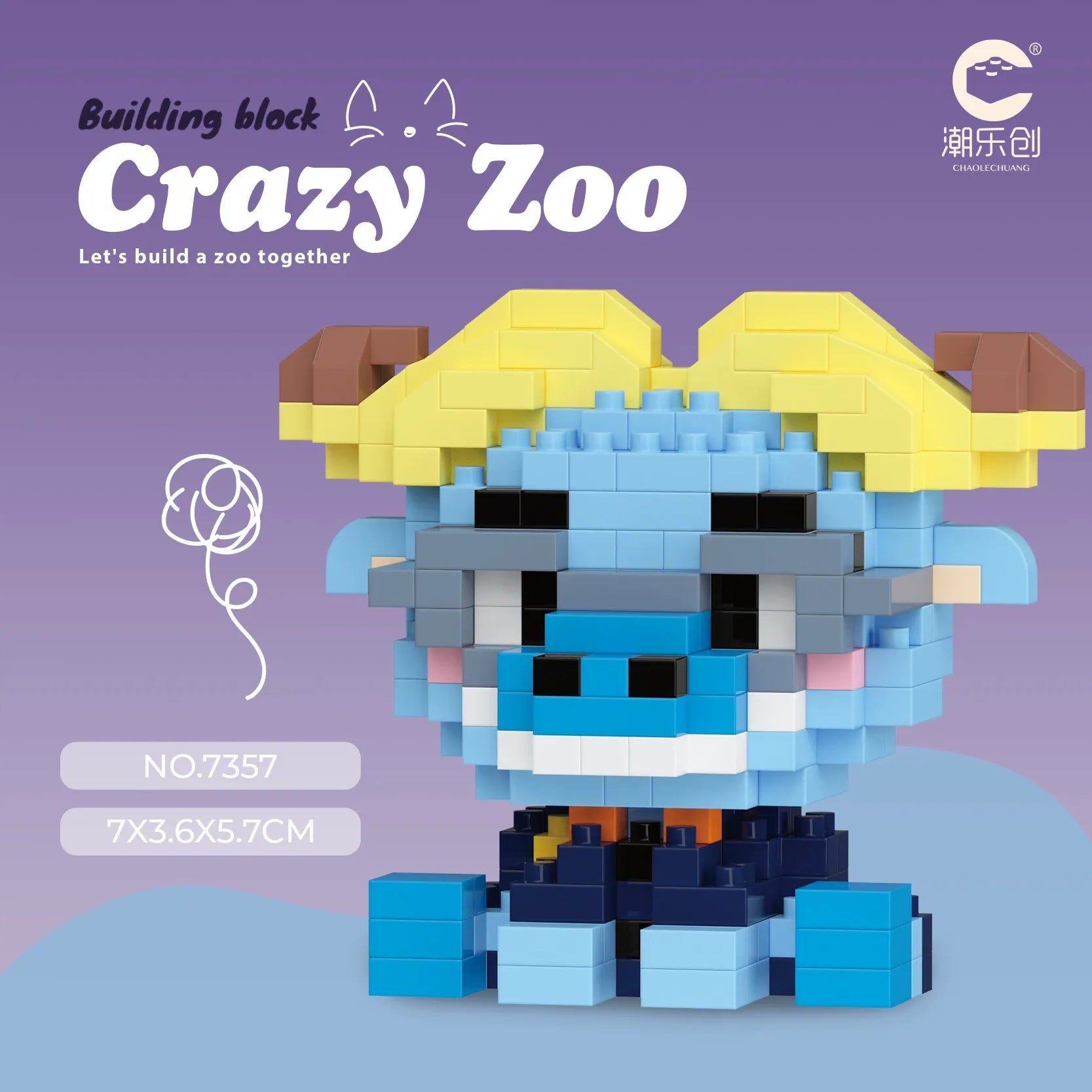 Zootopia Crazy Zoo Micro Building Blocks