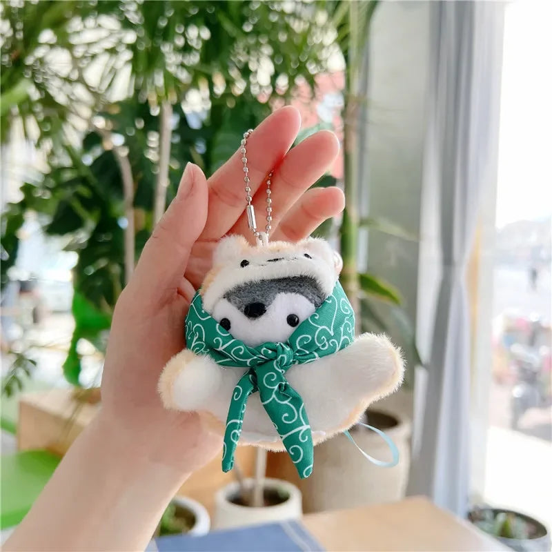 Globetrotter Penguin Plush Keychain