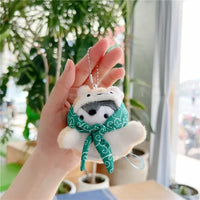 Globetrotter Penguin Plush Keychain