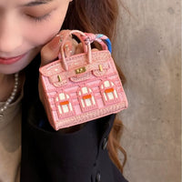 Luxe House Leather Bag Keychains