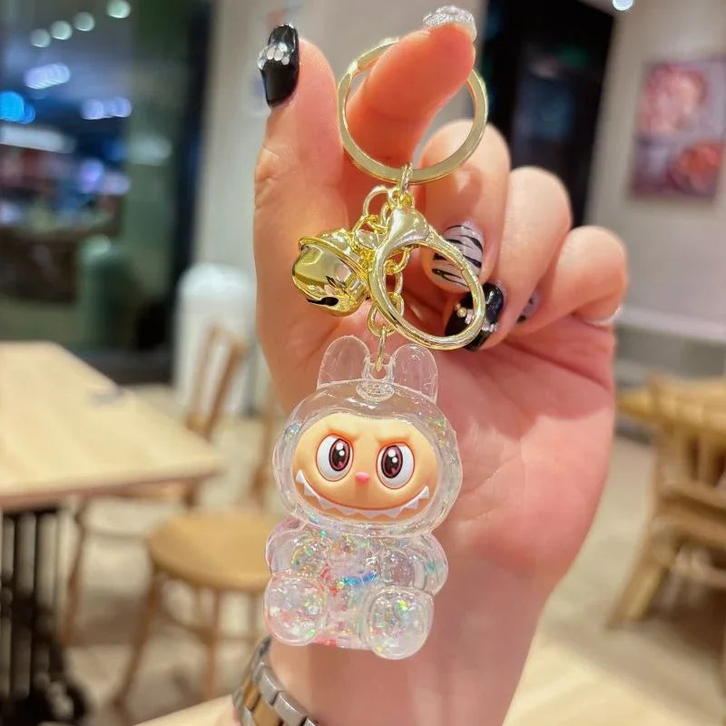 Labubu Liquid Flow Luxe Keychain