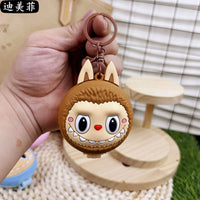 Labubu Mischief Comb & Mirror Keychain