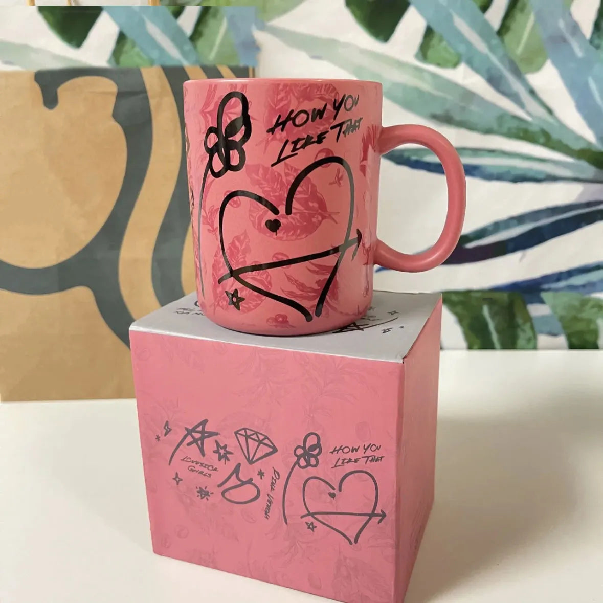 StarBX BlackPink Doodle Mug (12 oz)