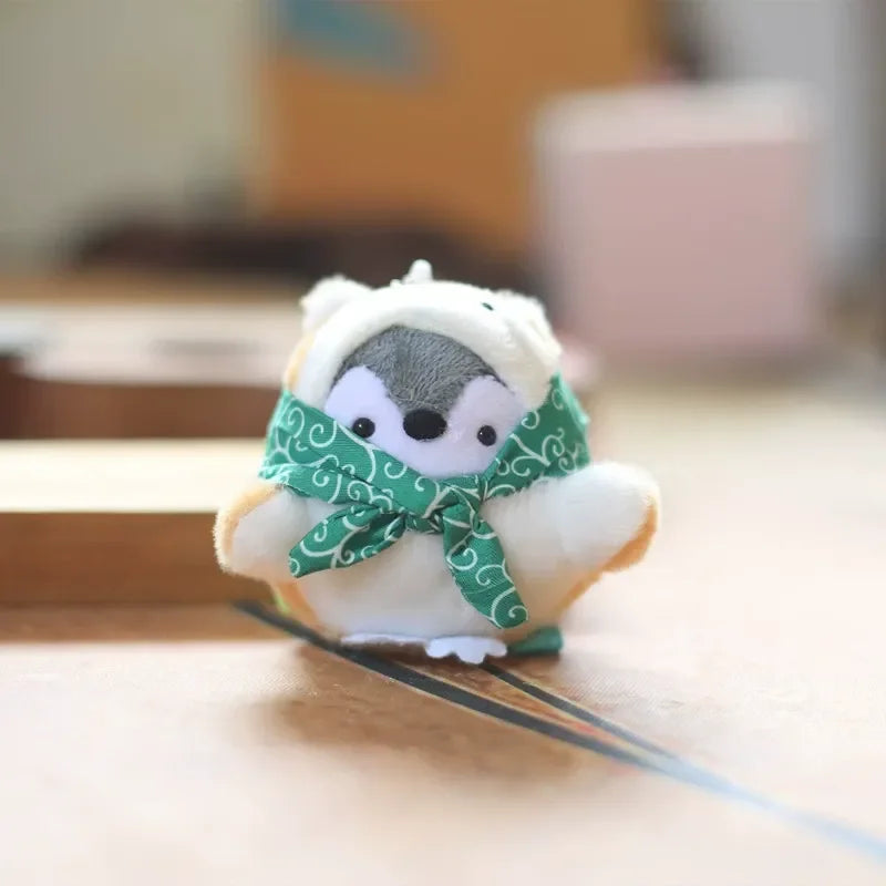 Globetrotter Penguin Plush Keychain
