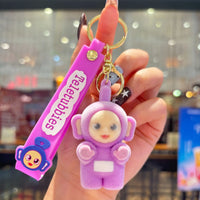 Teletubbies Velvet Valley Flocked Keychain
