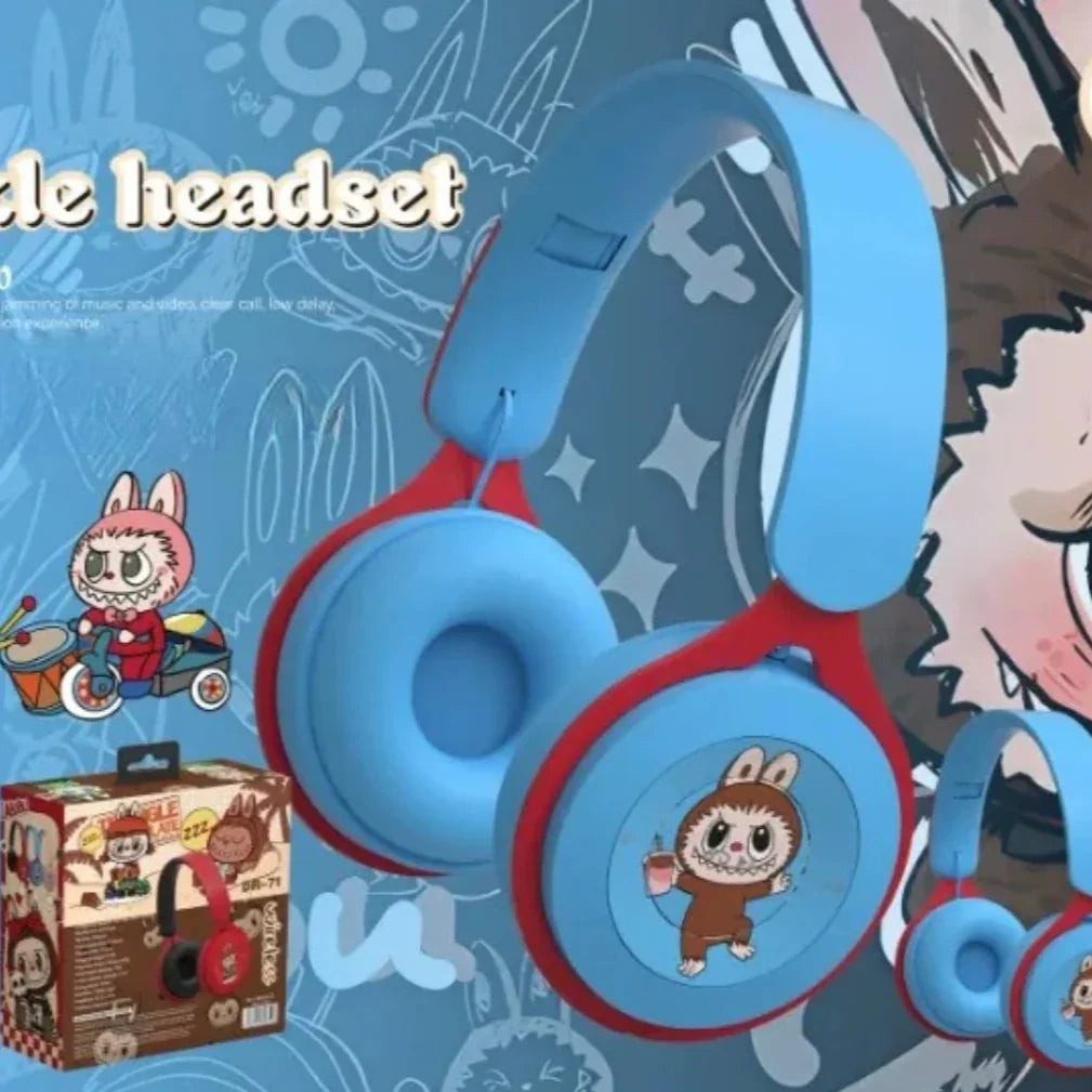 Kawaii Fuzzy Beats Speckle Headset