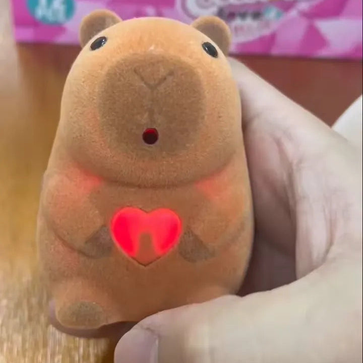 Capybara Love & Tell Pacifier Charm Keychain