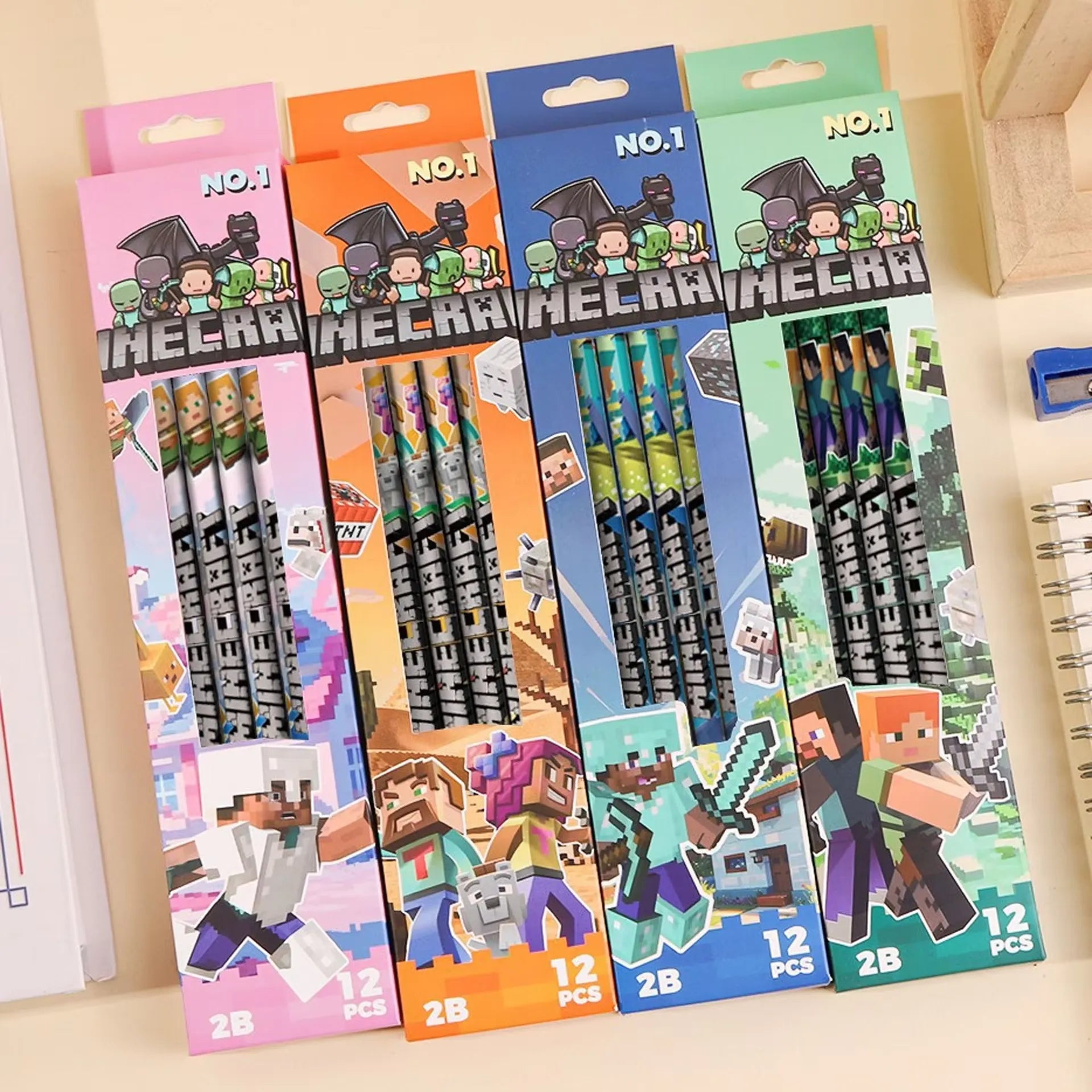 Minecraft Master Crafter 2B Pencil (Set of 12)