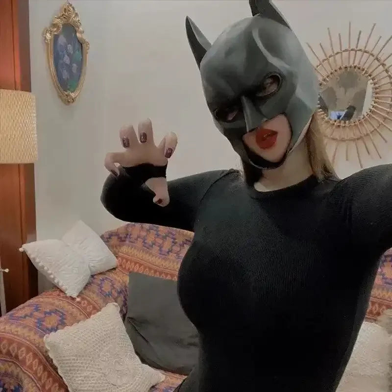 Masque de cosplay Batman Dark Knight 