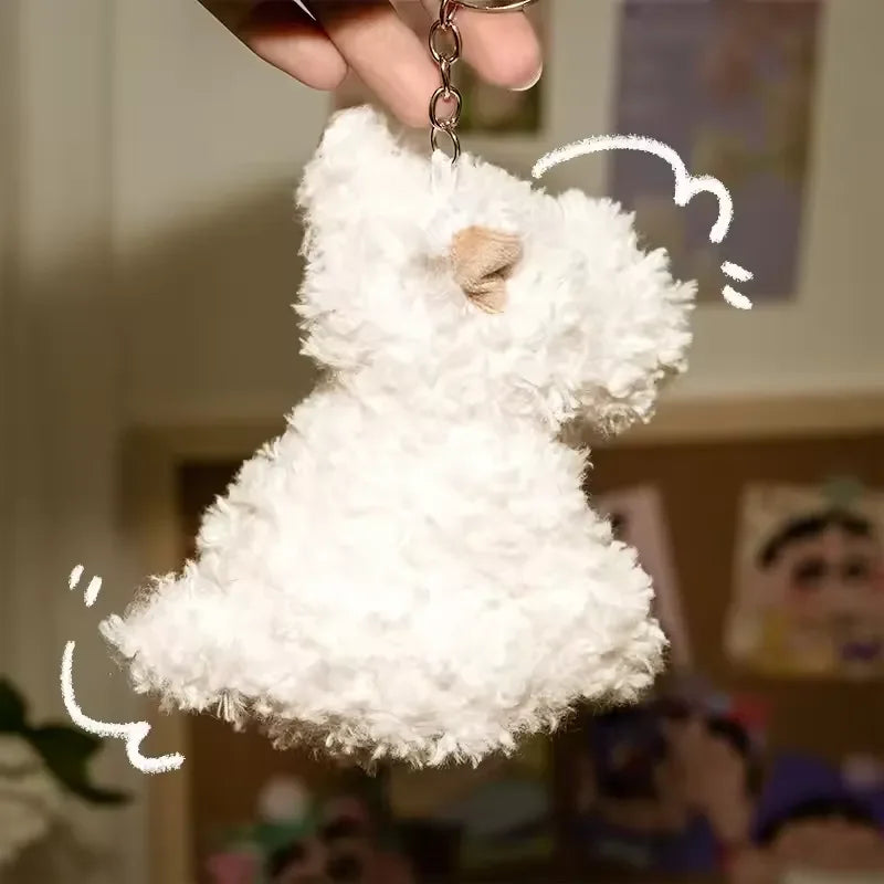 West Highland Scrawled Pup Plush Keychain