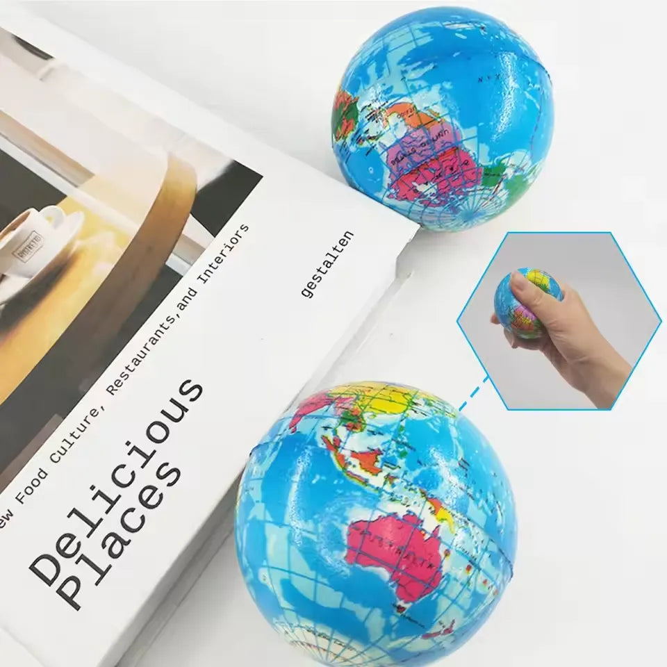 Soft Globe Anti-Stress Squishy Toy