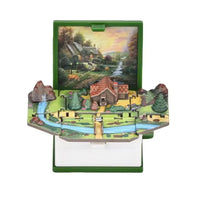 Rural Landscape 3D Folding Keychain