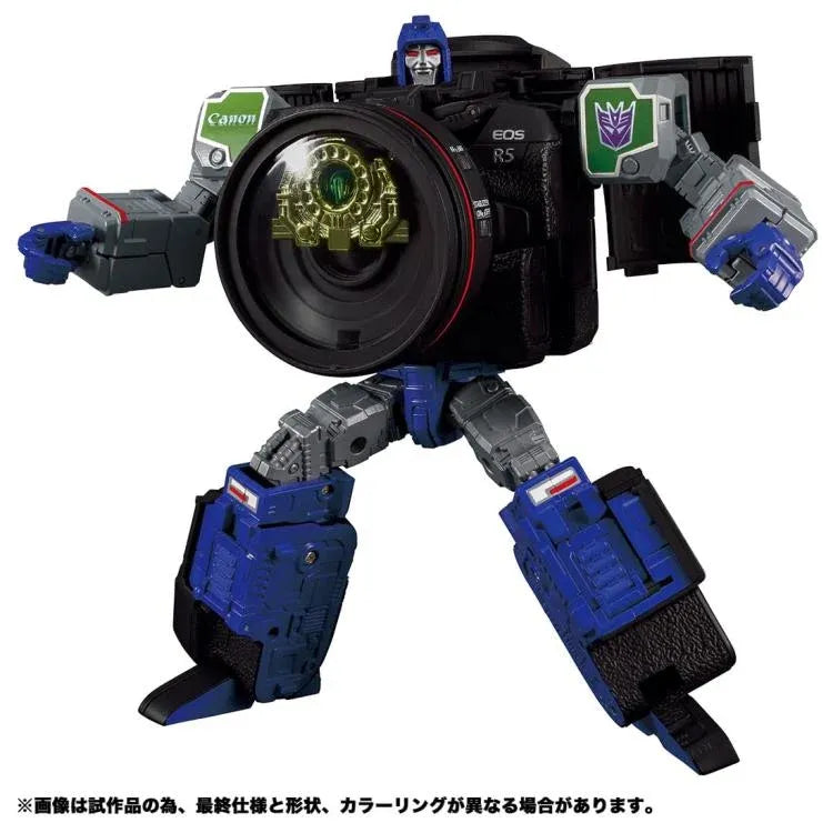 Transformers x Canon Decepticon Refraktor R5 Figure