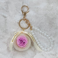 Bloom For Eternity Rose Keychain