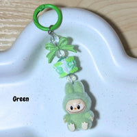 Labubu Elite Sitting Charm Keychain