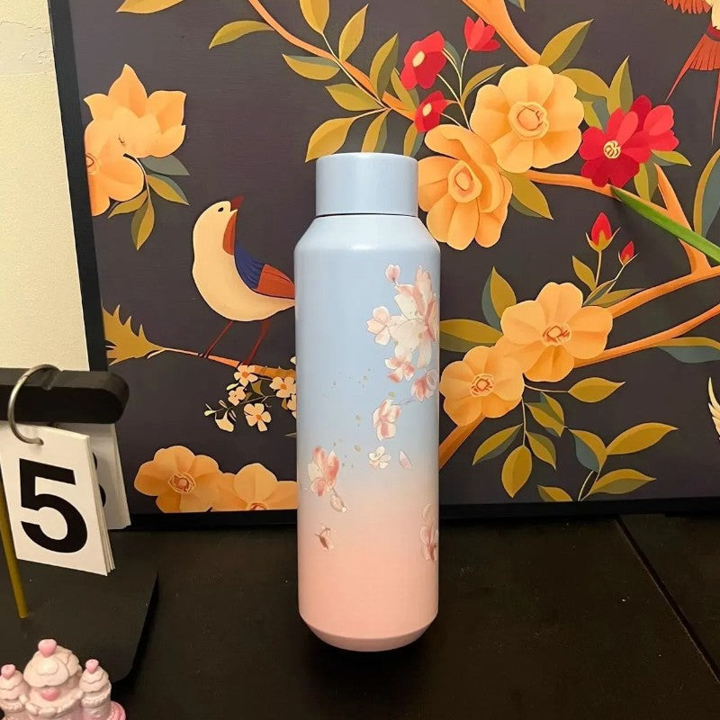 StarBX Sakura Blue Pink Bottle (470 ml)