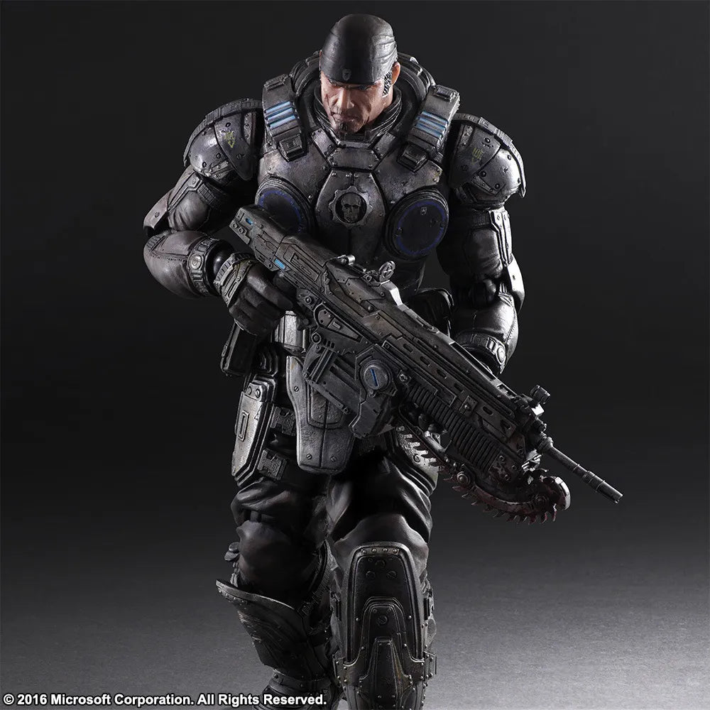 Play Arts Gears of War Marcus Fenix Figure (27 cm)