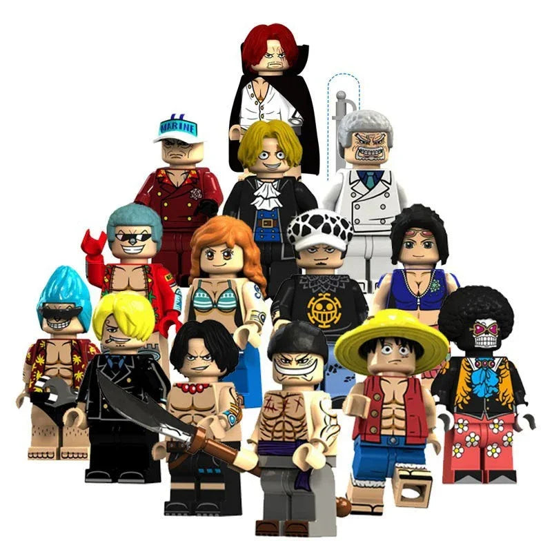 One Piece Pirates Building Block Figures