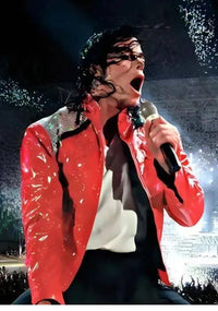 Michael Jackson Crimson Stage Costume