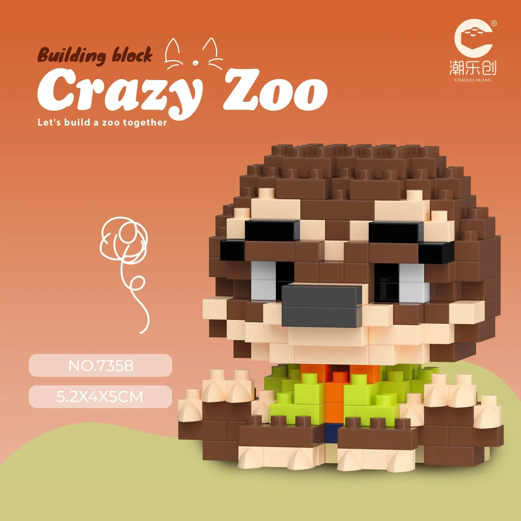 Zootopia Crazy Zoo Micro Building Blocks