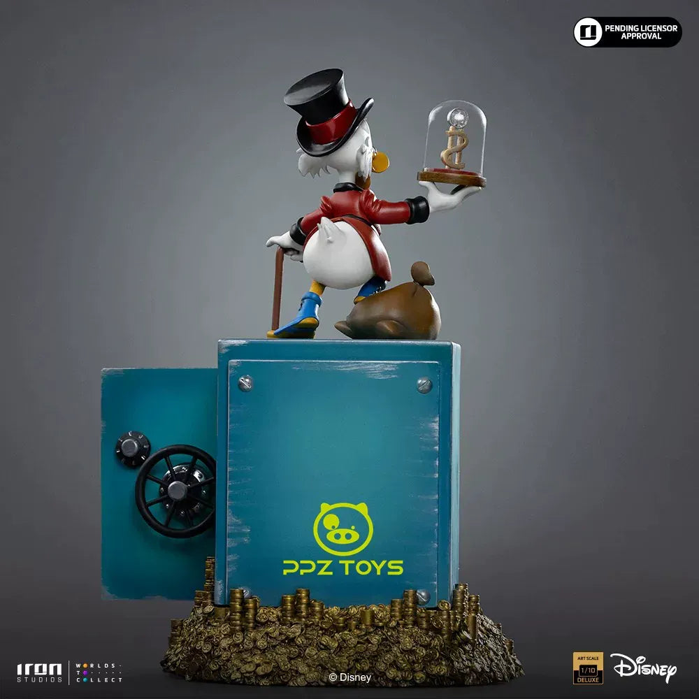 Iron Studios 1/10 Deluxe Uncle Scrooge & Nephews Statue