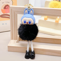 Labubu Long-Legged Plush Keychain