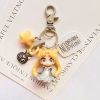 Sailor Moon Celestial Blocks Keychain