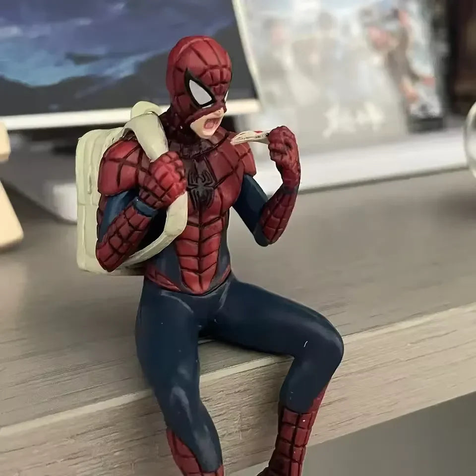Spiderman Daily Life Mini Figurines (8 cm)