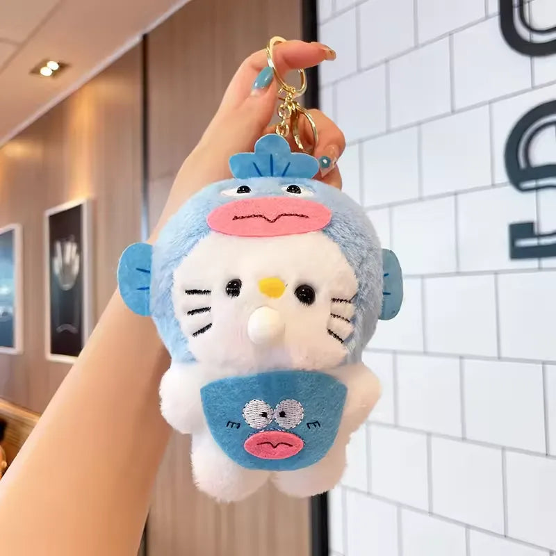 Hello KT Bubble Buddy Plush Keychain