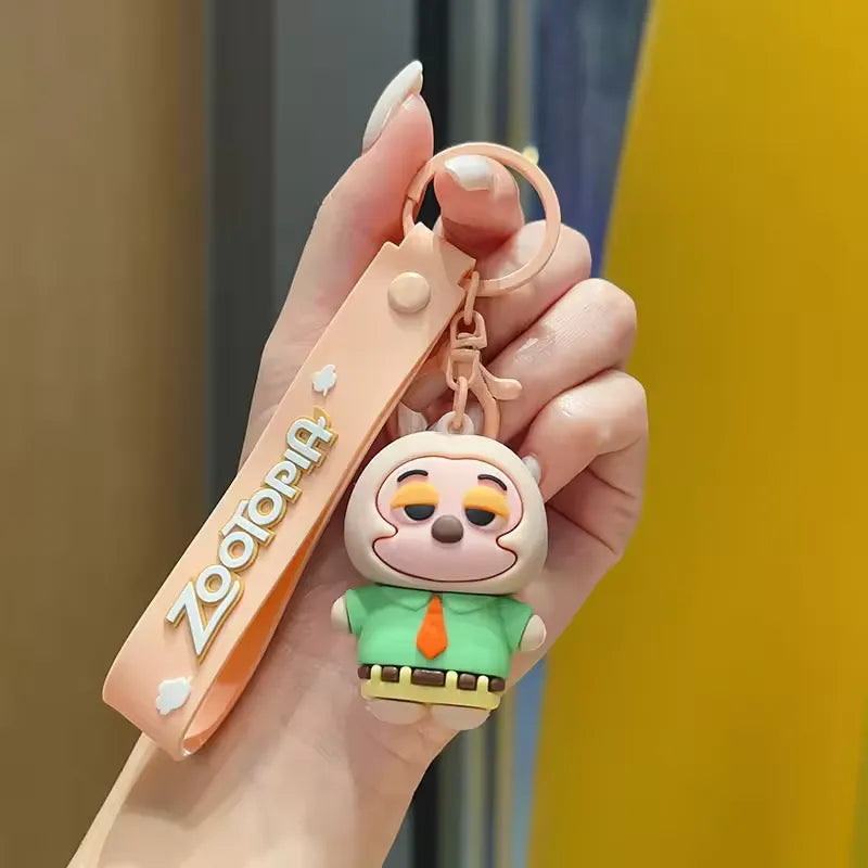Genuine Zootopia City-Slicker Chibi Style Keychain