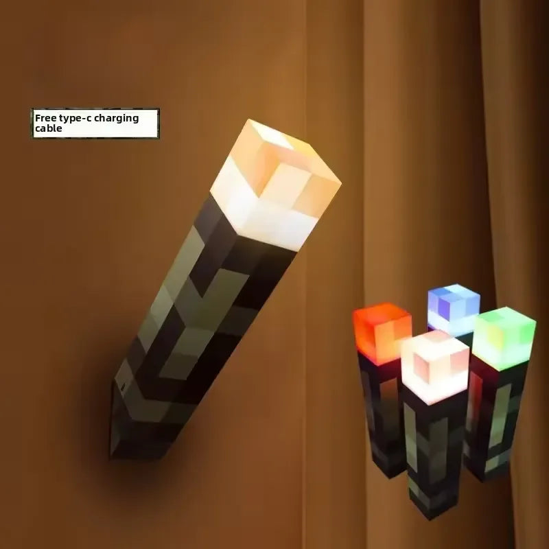 Brownstone Minecraft Torch Night Light