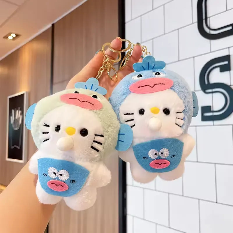 Hello KT Bubble Buddy Plush Keychain