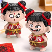 Nezha Mood-Shift Expression Keychain