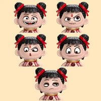 Nezha Mood-Shift Expression Keychain