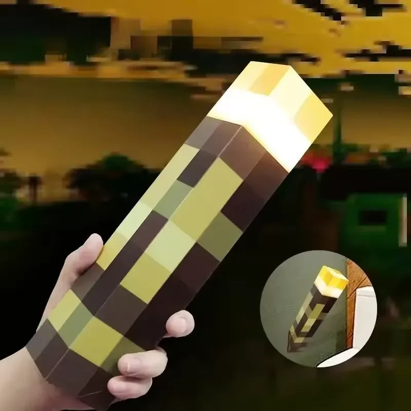 Brownstone Minecraft Torch Night Light
