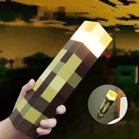 Brownstone Minecraft Torch Night Light