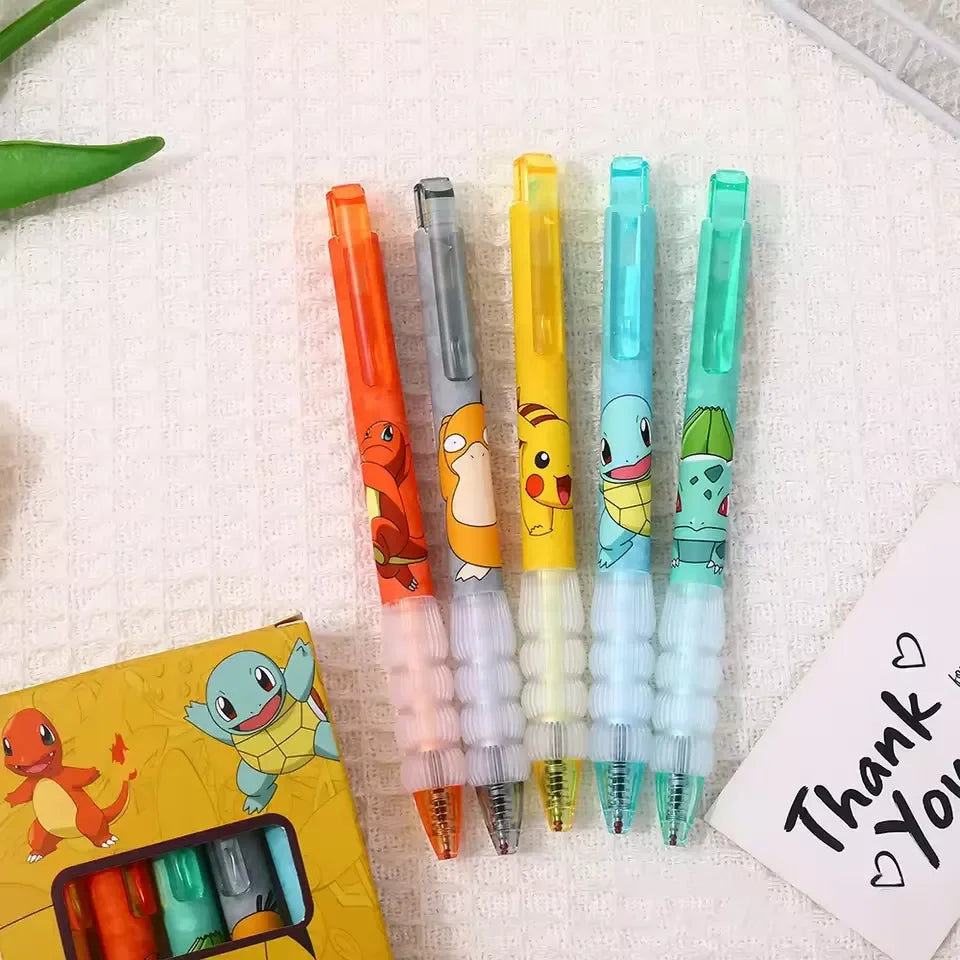 Pokemon Indigo League Gel Pen (Set of 5)